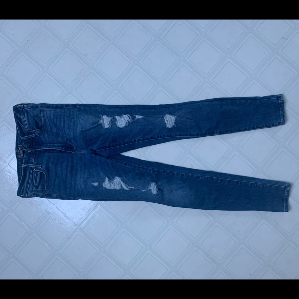 Ripped Abercrombie jeans!